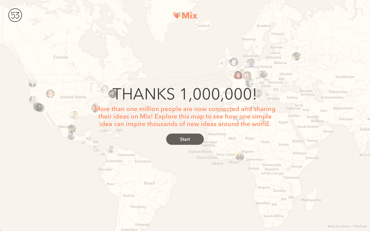 Thanks 1,000,000 Infographic