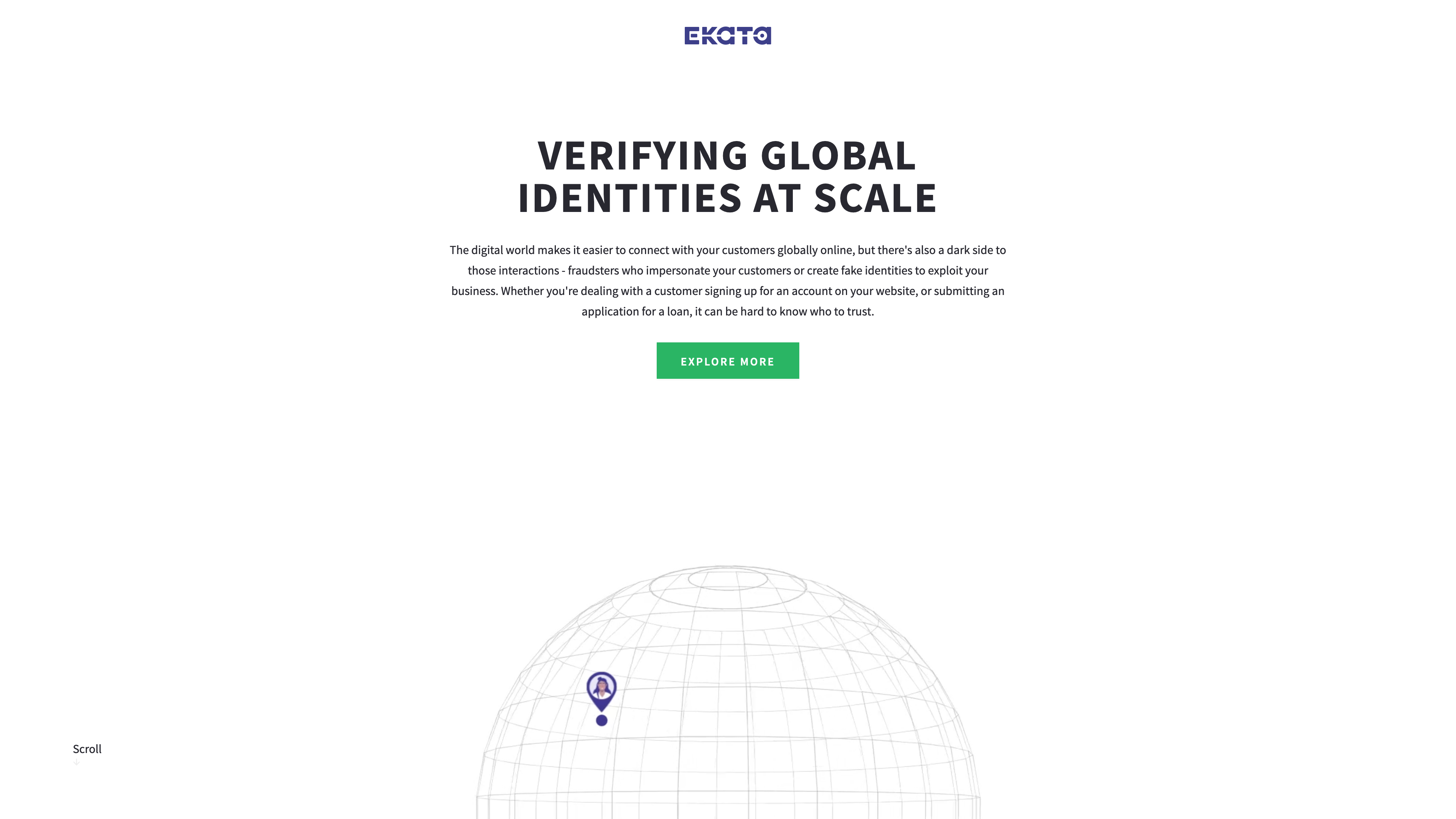 Ekata Microsite